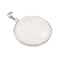 White Quartz Round Faceted Pendant by Bead Landing™